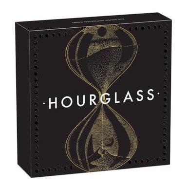 Hourglass 2021 2oz Silver Antiqued Coin