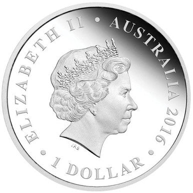 2016 $1 RSL Centenary 1oz Silver Coloured Proof Coin