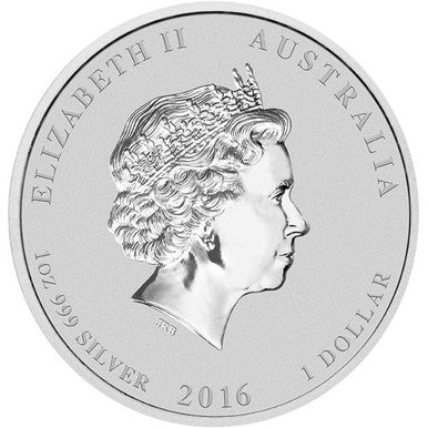 2016 $1 Five Blessings 1oz Silver Coin