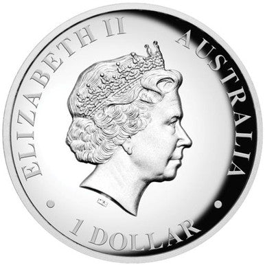 2015 $1 Australian Koala 1oz Silver High Relief Proof Coin