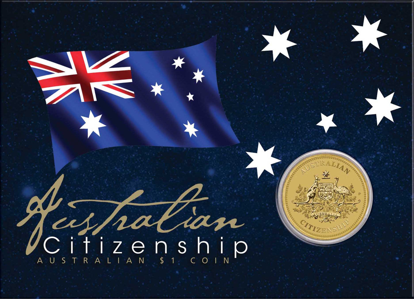 2024 $1 Australian Citizenship Uncirculated Coin