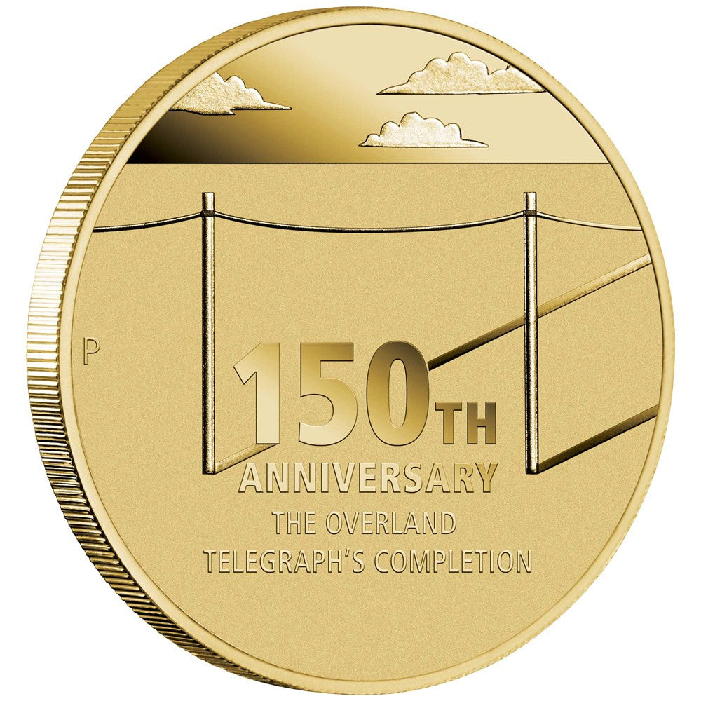 2022 $1 150 Years Overland Telegraph PNC