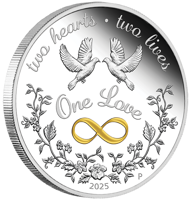 2025 $1 One Love 1oz Silver Proof Coin