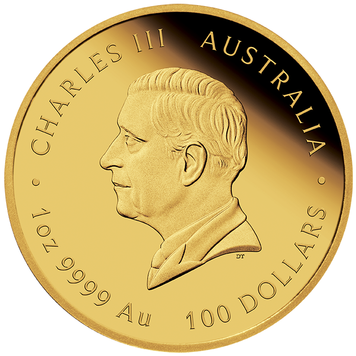 2025 $100 Lunar Year of The Snake 1oz Gold Proof Coin