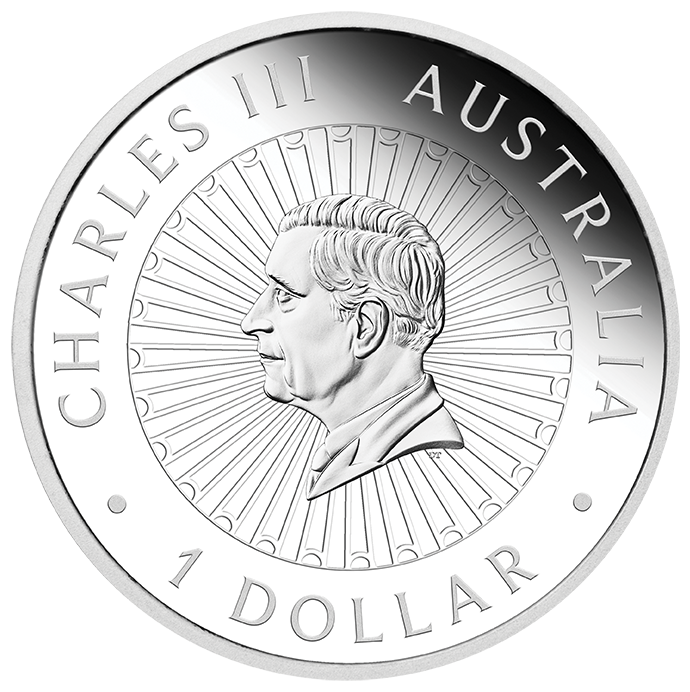 2025 $1 Great Southern Land Snakeskin Jasper 1oz Silver Proof Coin