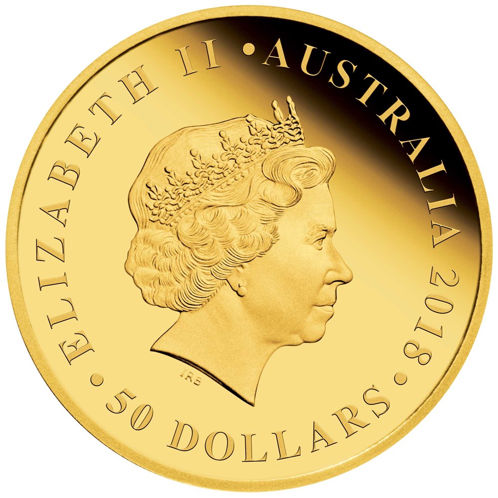 2018 $50 Australia Double Sovereign Gold Proof Coin