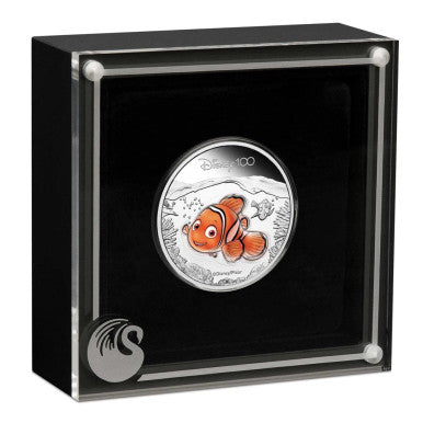 Tuvalu 2023 50c Disney 100th Anniversary Nemo 1/2oz Silver Coloured Proof Coin