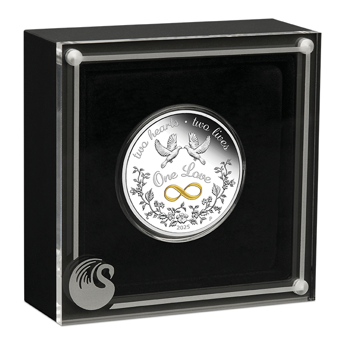 2025 $1 One Love 1oz Silver Proof Coin