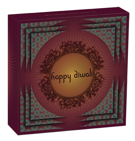 2024 Happy Diwali 1oz Silver Gilded Medallion