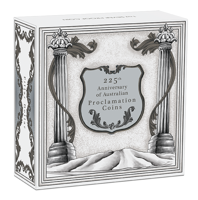 2025 $1 225th Anniversary of Australian Proclamation 1oz Silver Proof Coin