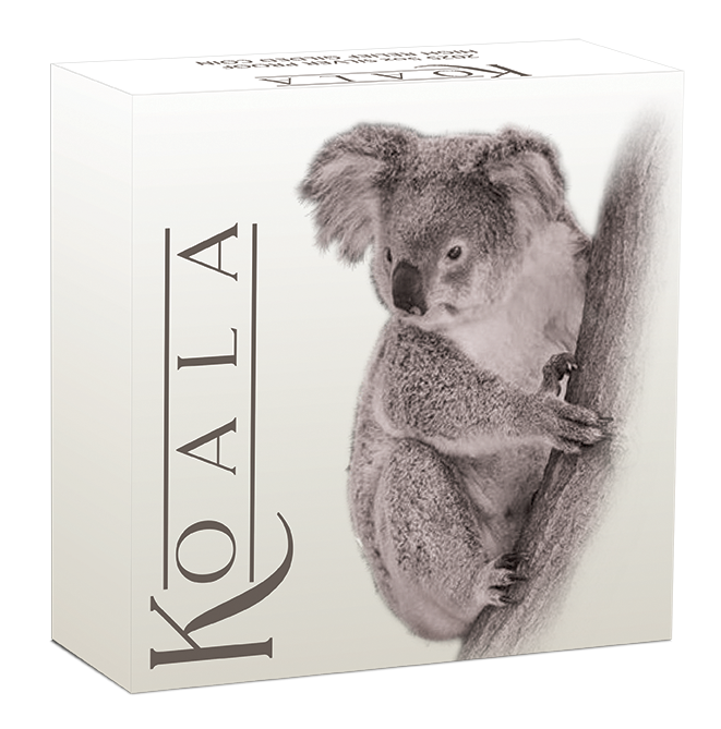 2025 $8 Australian Koala 5oz Silver High Relief Pink Gold Gilded Proof Coin