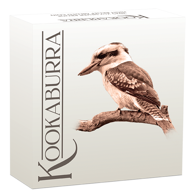 2025 $2 Australian Kookaburra 35th Anniversary Selectively Gold Plated 2oz Silver High Relief Proof Coin