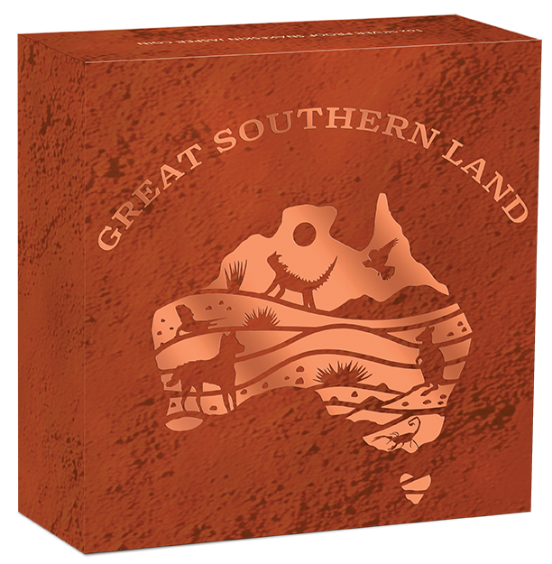 2025 $1 Great Southern Land Snakeskin Jasper 1oz Silver Proof Coin