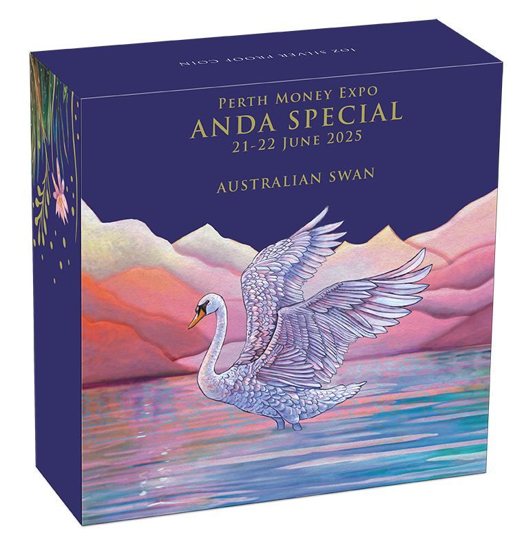 2025 $1 ANDA Perth Australian Swan 1oz Silver Proof Coin