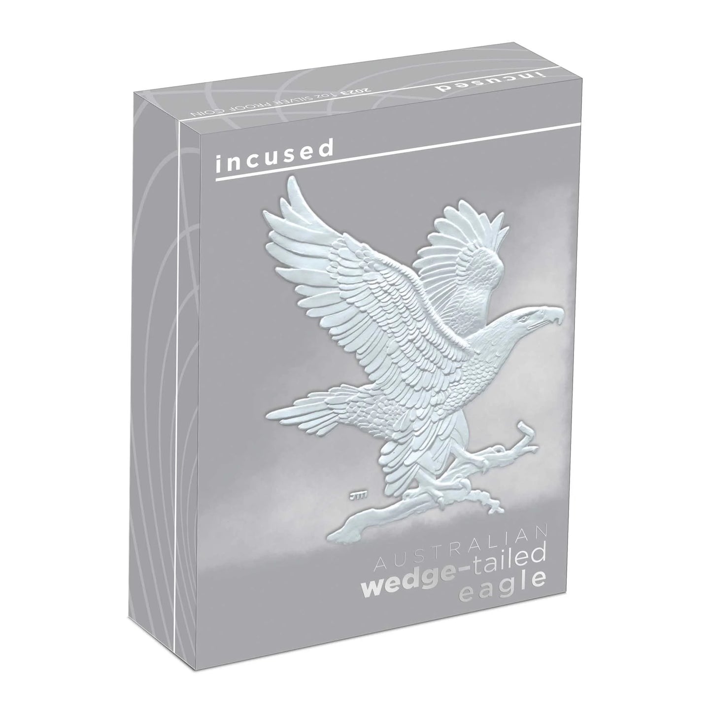 2023 $1 Australian Wedge-Tailed Eagle 1oz Silver Proof Incused Coin