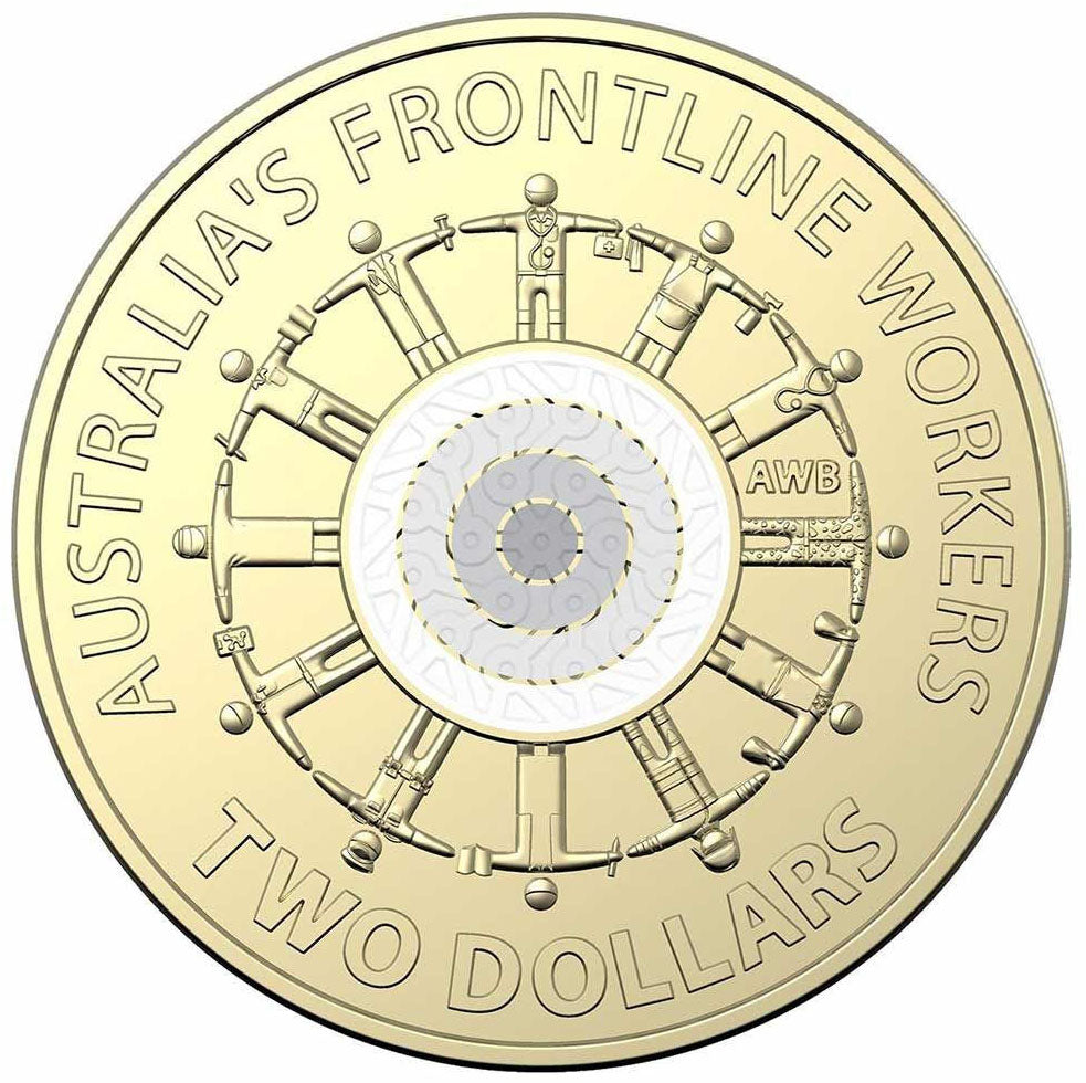 2022 $2 ANDA Brisbane Australian Frontline Workers PNC