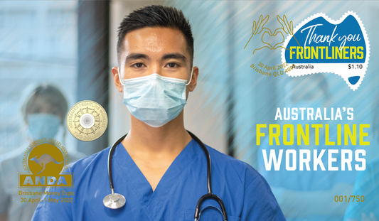 2022 $2 ANDA Brisbane Australian Frontline Workers PNC