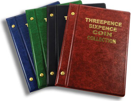 VST Australian Threepence and Sixpence Coin Album