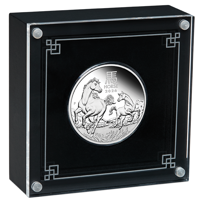 2026 $1 Lunar Year of The Horse 1oz Silver Proof Coin