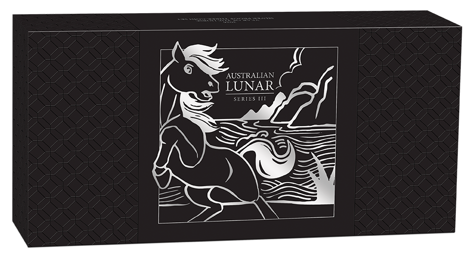 2026 Lunar Year of The Horse Silver Proof 3 Coin Set