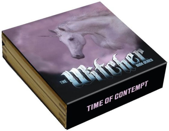 Niue 2022 $5 The Witcher Time of Contempt 2oz Silver Coloured Antiqued Coin