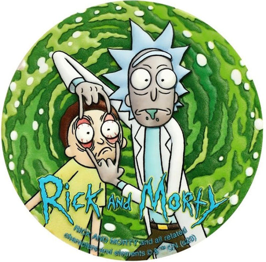 Niue 2023 $5 Rick and Morty 2oz Silver Coloured Antiqued Coin