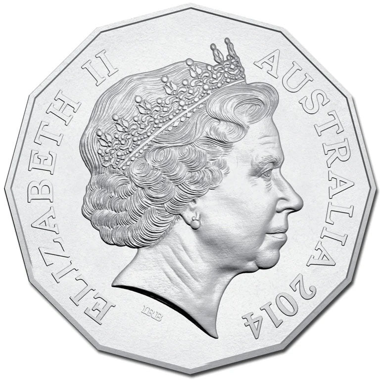 2014 50c AIATSIS Cu-Ni Uncirculated Coin