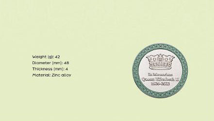 In Memoriam Queen Elizabeth Longevity of Her Reign Medallion PNC