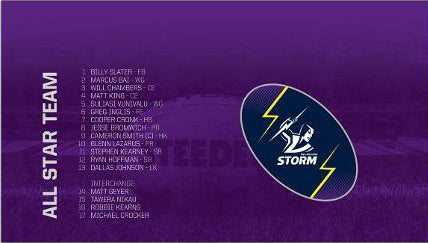 2023 NRL Melbourne Storm 25 Year Medallion PNC
