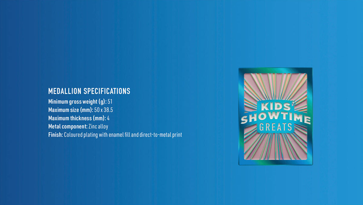 2024 Kids Showtime Greats Blinky Bill Medallion PNC