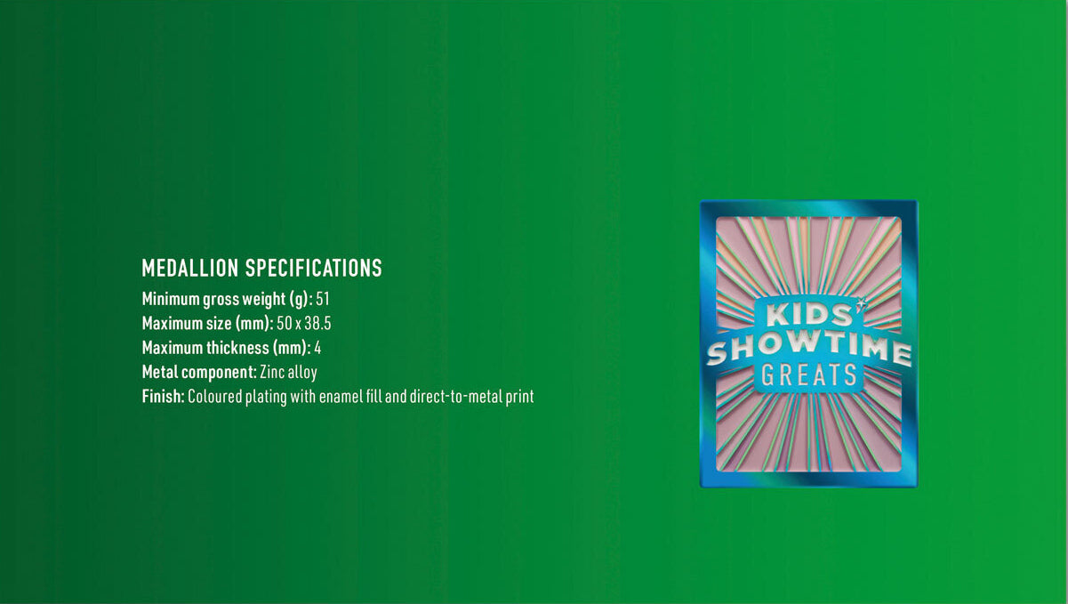 2024 Kids Showtime Greats Dot and The Kangaroo Medallion PNC