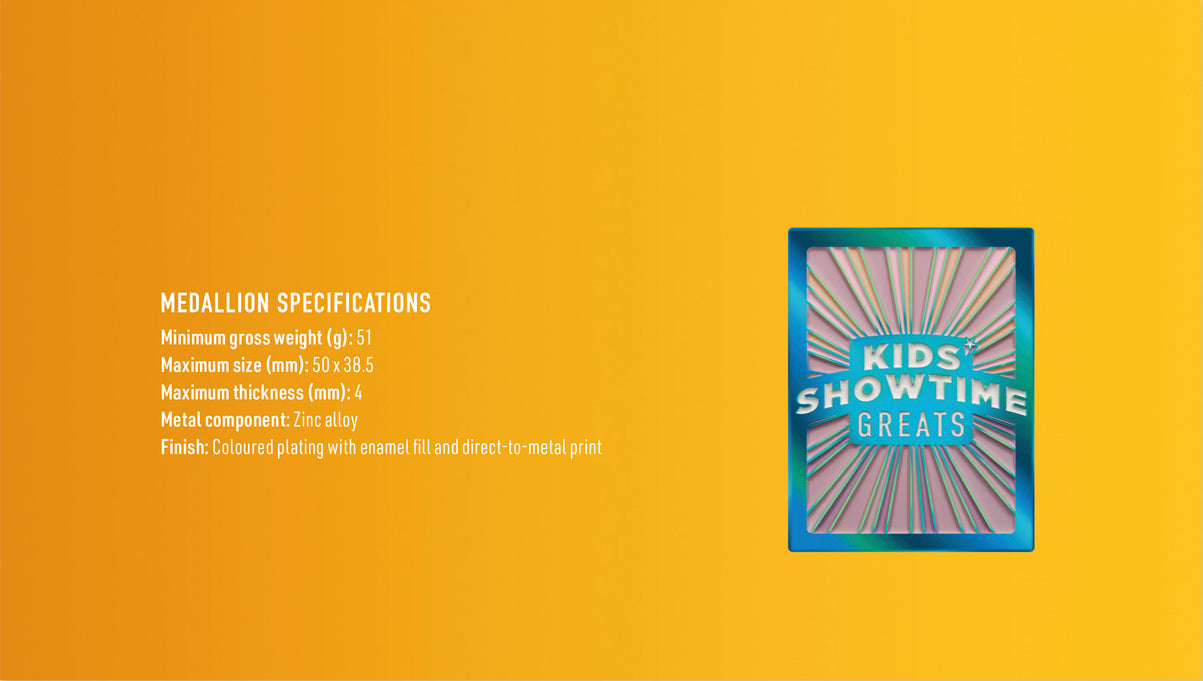 2024 Kids Showtime Greats Skippy Medallion PNC