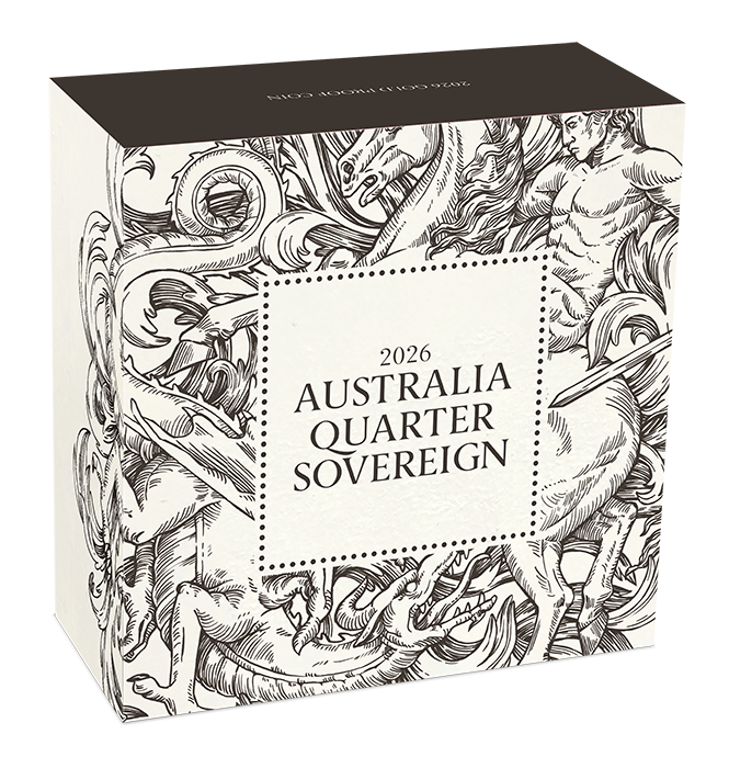 2026 $5 Australia Quarter Sovereign Gold Proof Coin