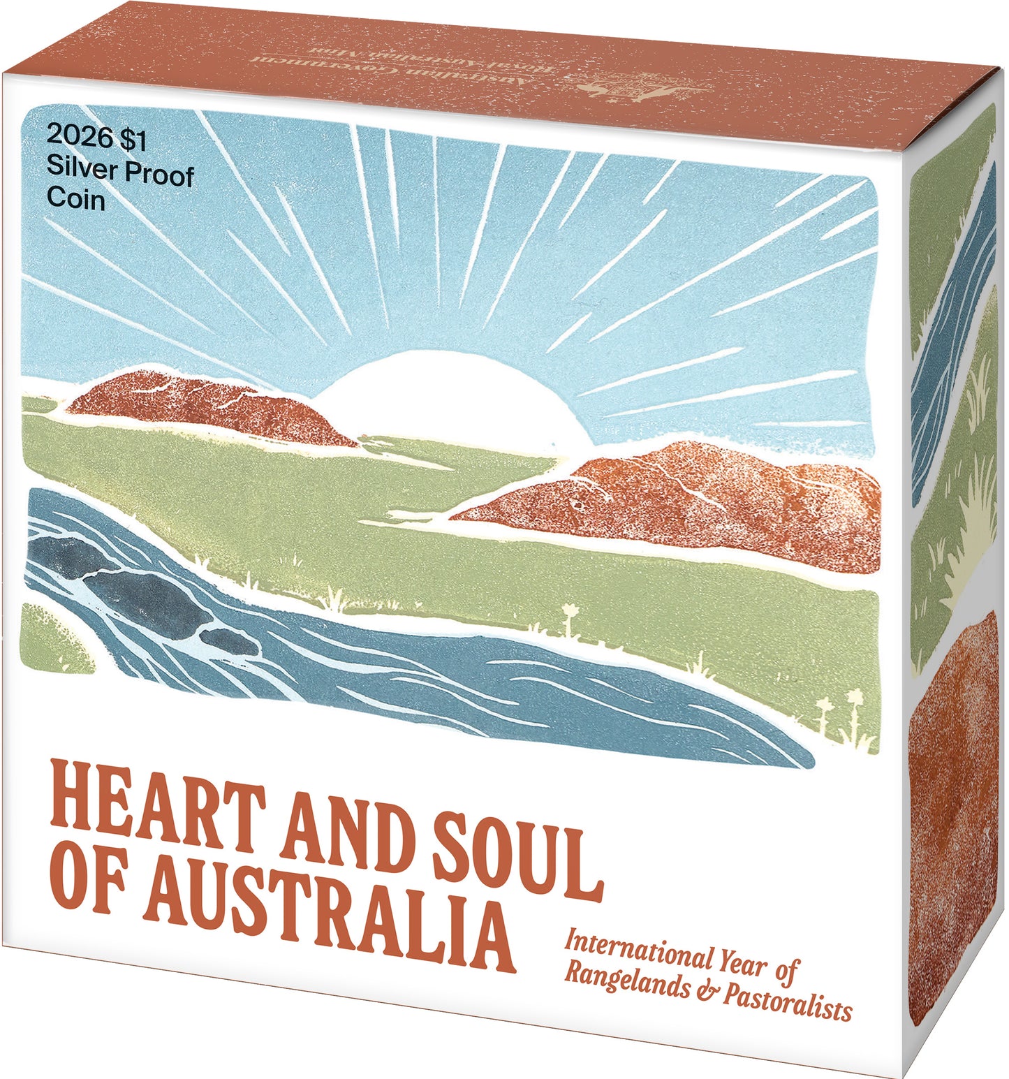 2026 $1 International Year of Rangelands & Pastoralists Heart and Soul of Australia Silver Proof Coin