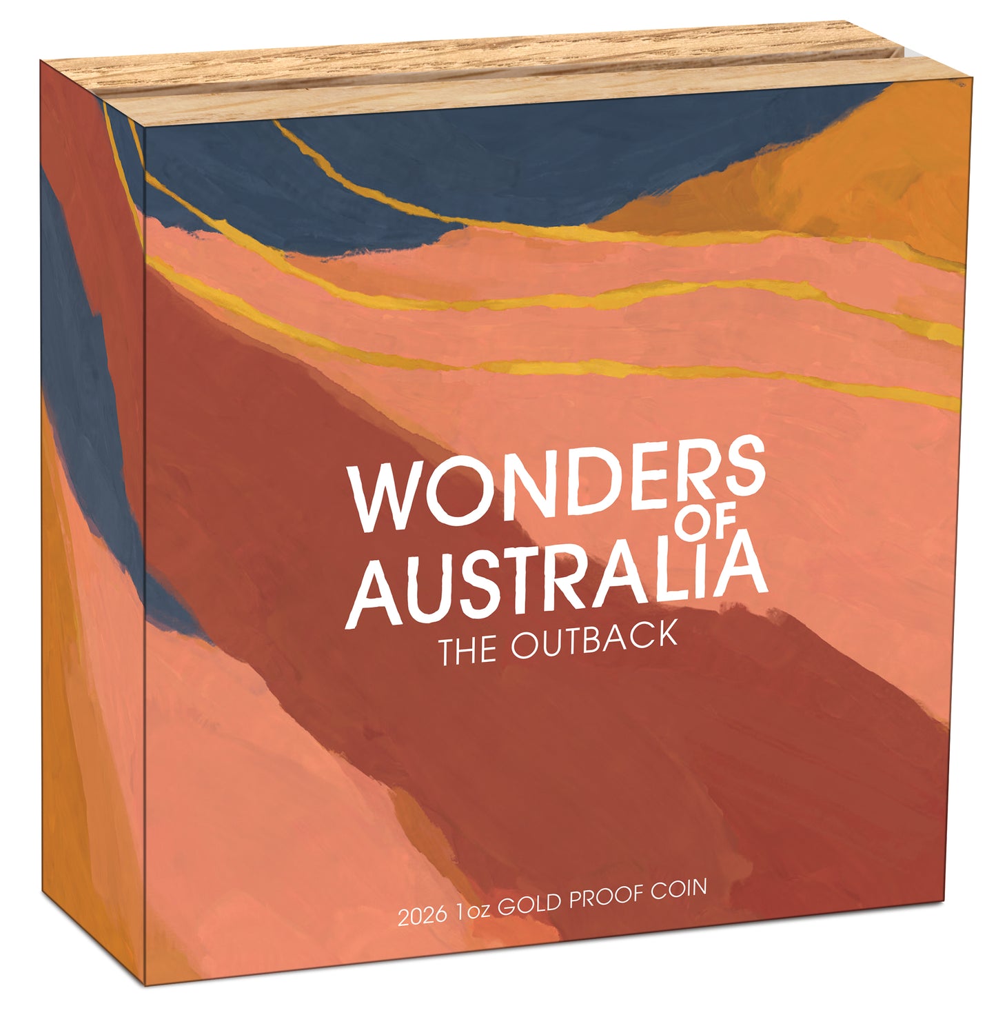 2026 $100 Wonders of Australia The Outback 1oz Gold Proof Coin