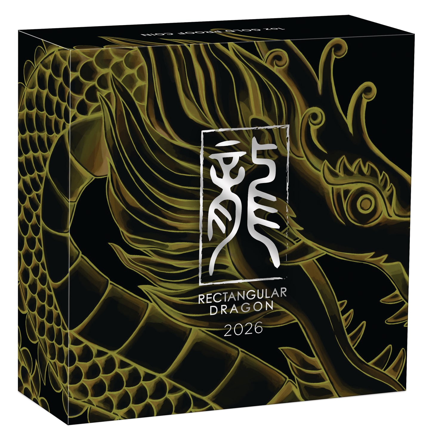 2026 $100 Dragon 1oz Gold Proof Rectangular Coin