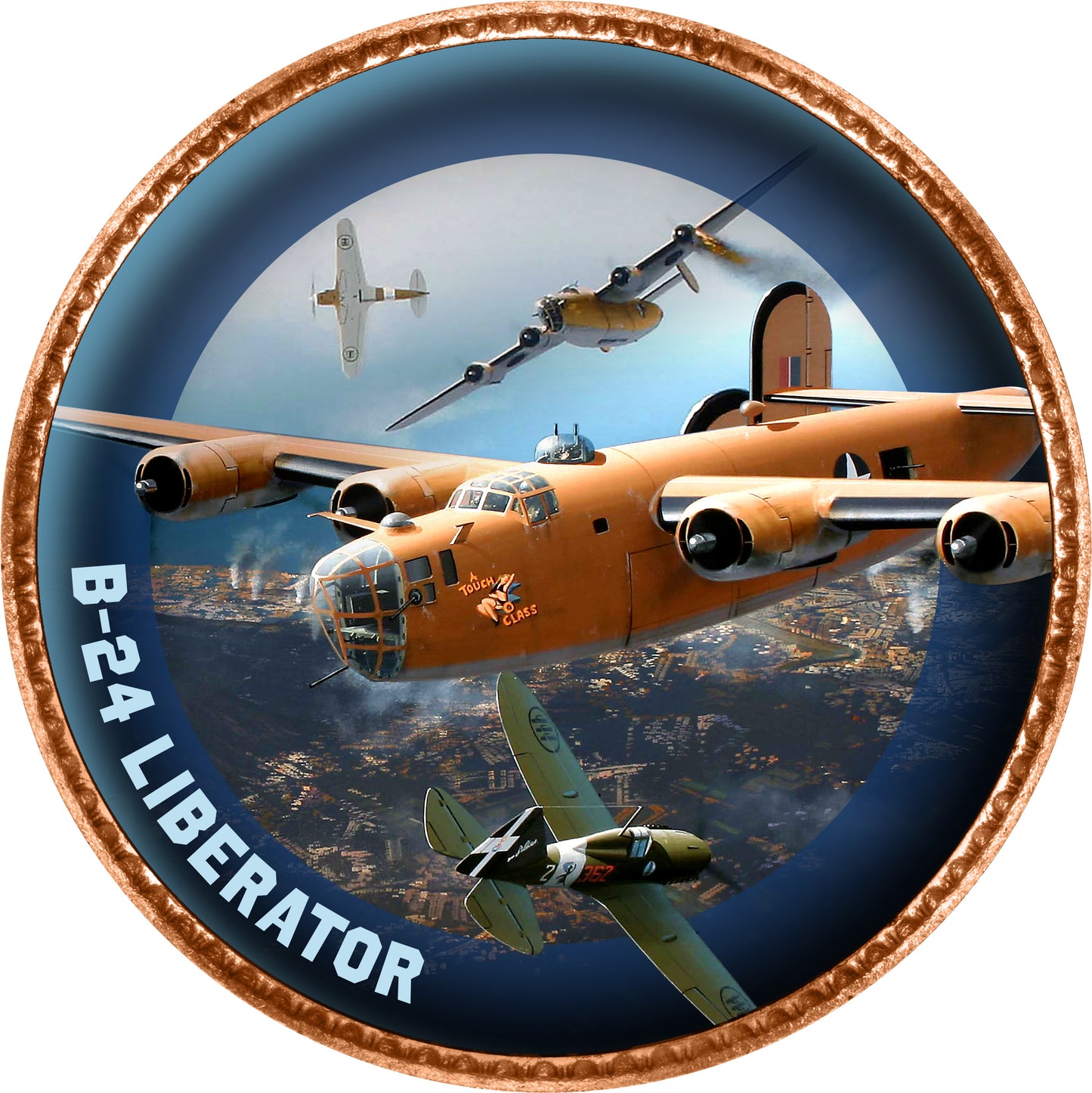 War For The Skies Second World War Enamel Penny 9 Coin Collection