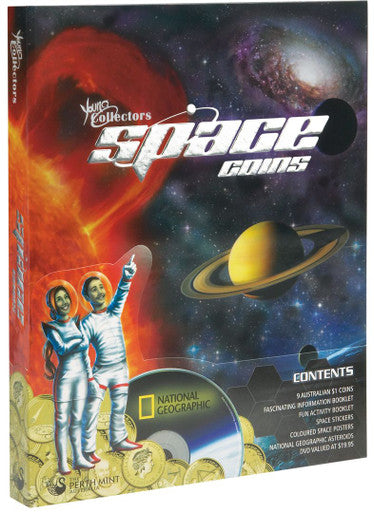 2009 $1 Young Collectors Space Uncirculated 9 Coin Set