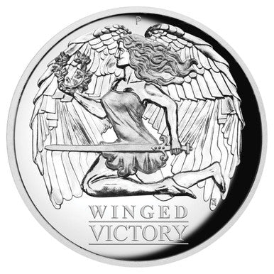 2021 $1 Winged Victory 1oz Silver High Relief Proof Coin