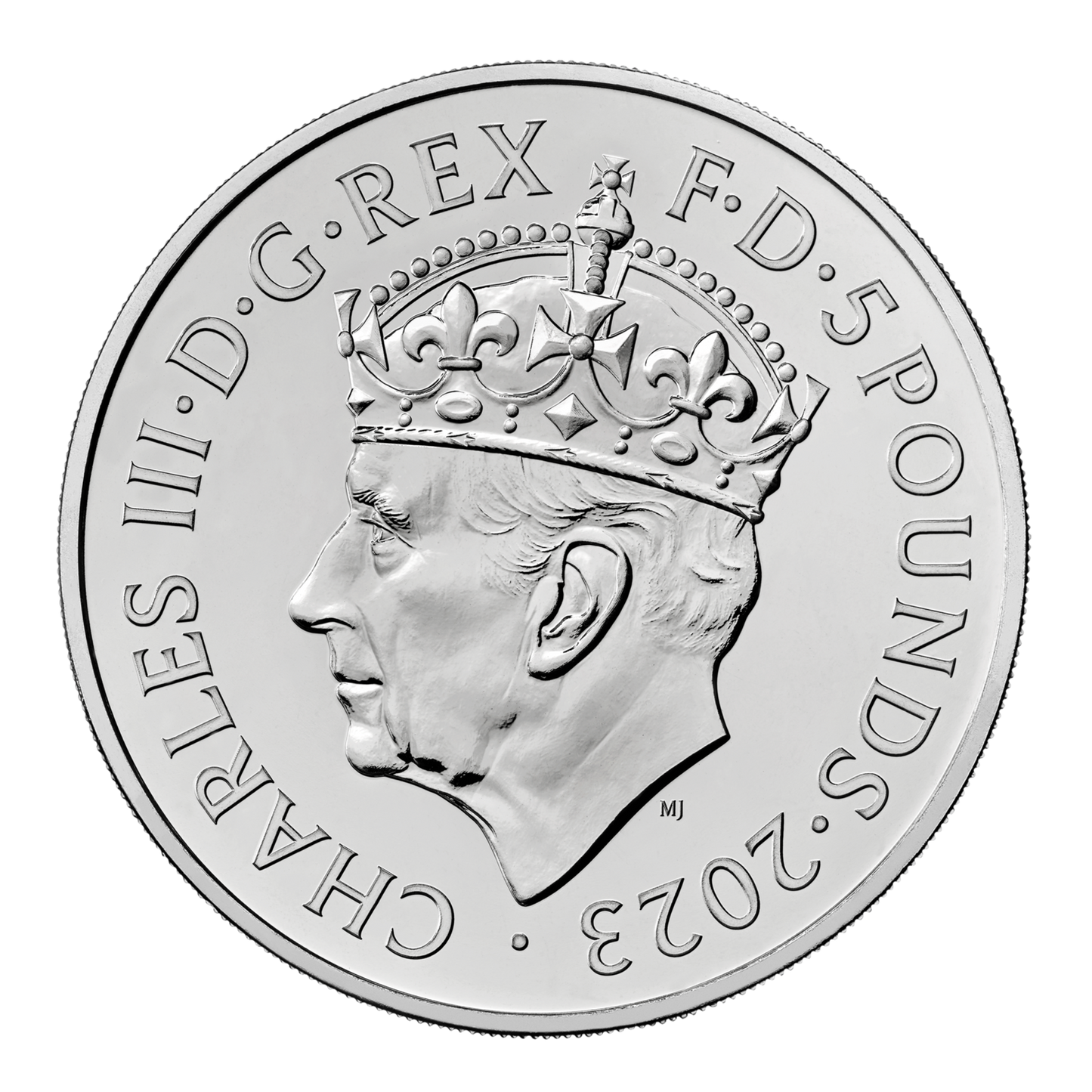 UK 2023 £5 The Coronation of His Majesty King Charles III Uncirculated Coin
