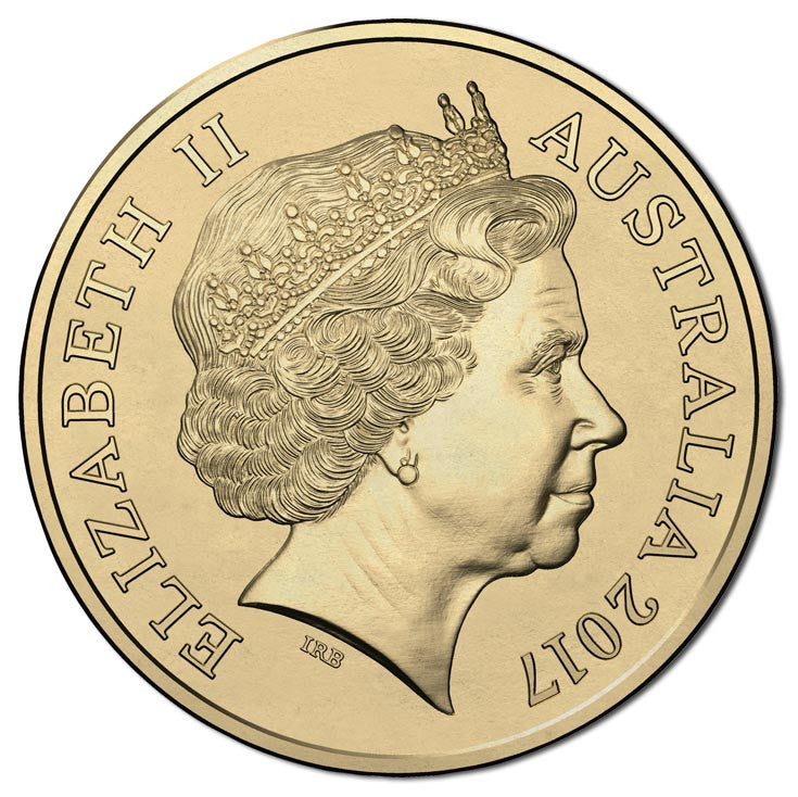 2017 $1 ANDA Brisbane Mob of Roos 'B' Privy Mark Uncirculated Coin