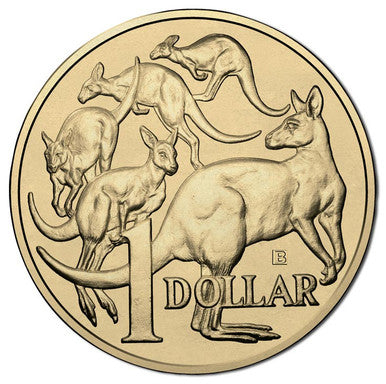 2017 $1 ANDA Brisbane Mob of Roos 'B' Privy Mark Uncirculated Coin