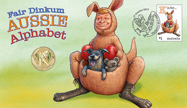 2017 $1 Fair Dinkum Aussie Alphabet K PNC