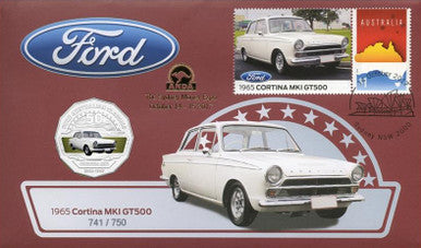2017 50c ANDA Sydney Ford Classics 1965 Cortina MKI GT500 PNC