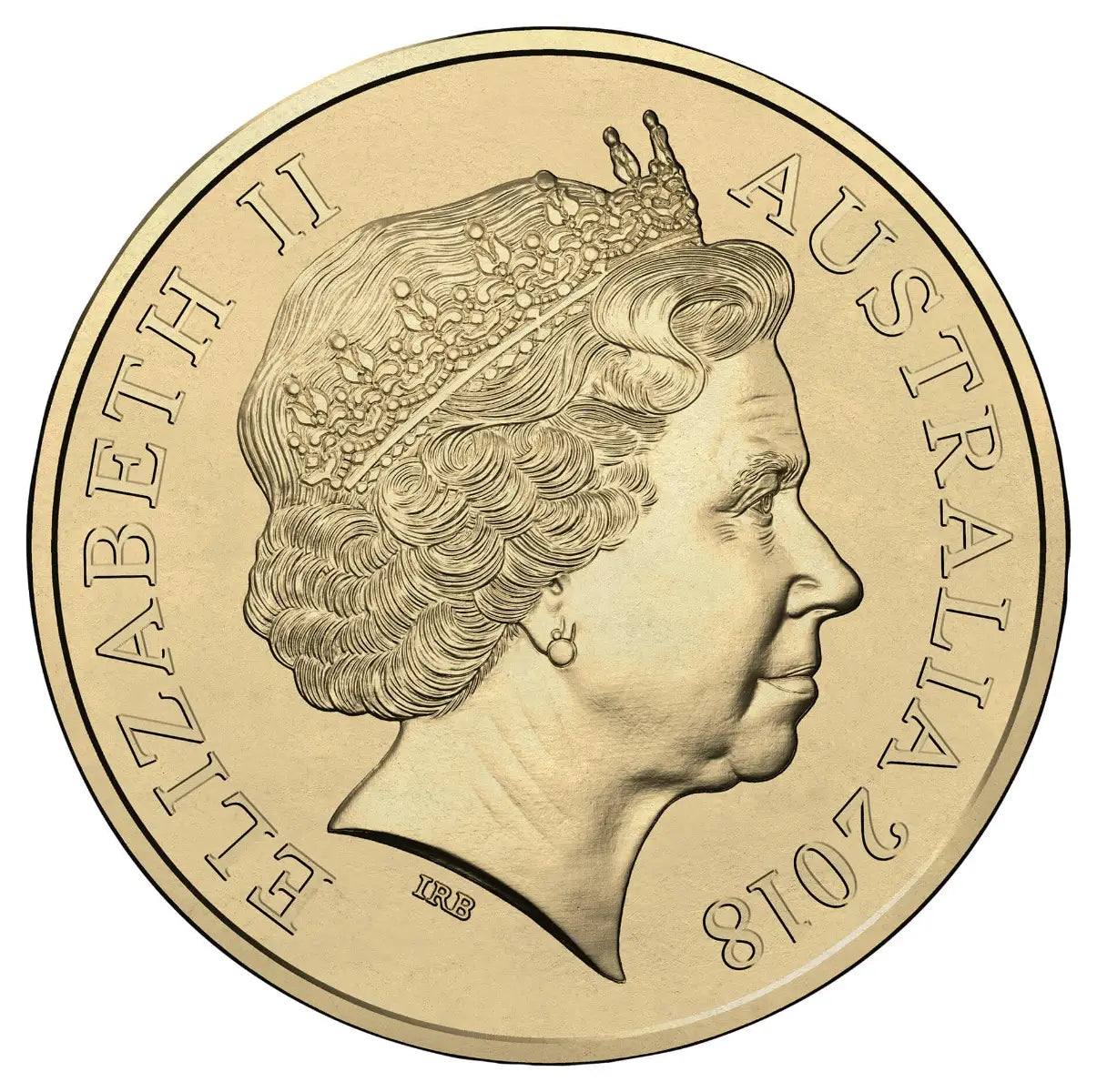 2018 $2 Lest We Forget Eternal Flame Coloured Al-Bronze Uncirculated Coin