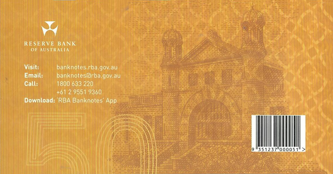 2018 $50 Two Generations of Banknotes Folder