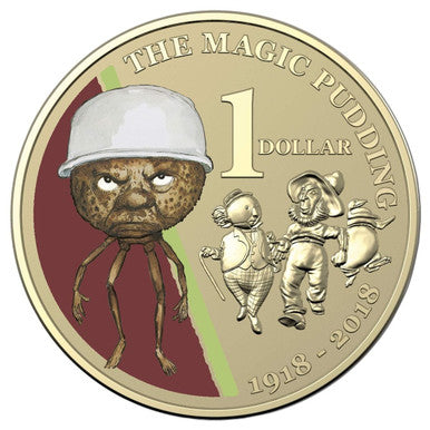 2018 $1 The Magic Pudding PNC