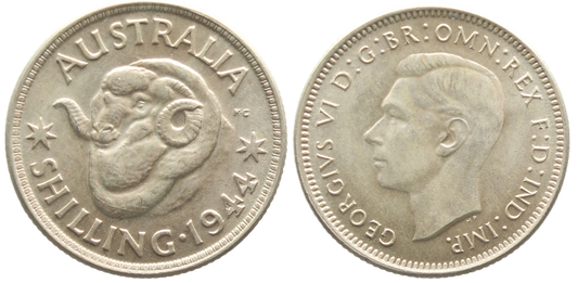 1944 Shilling Choice UNC