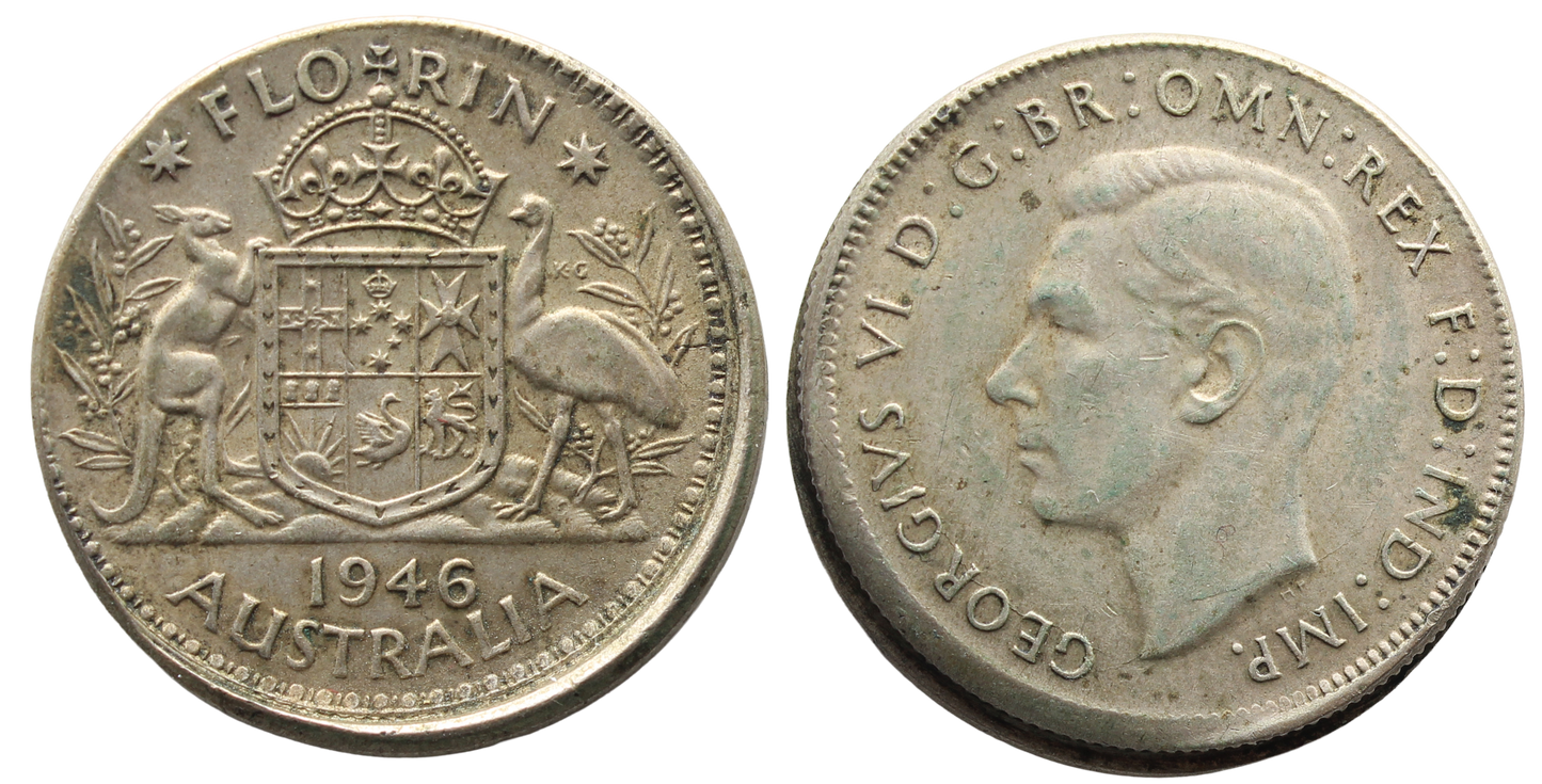 1946 Florin Mis-Struck VF