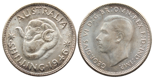 1946P. Shilling Choice UNC